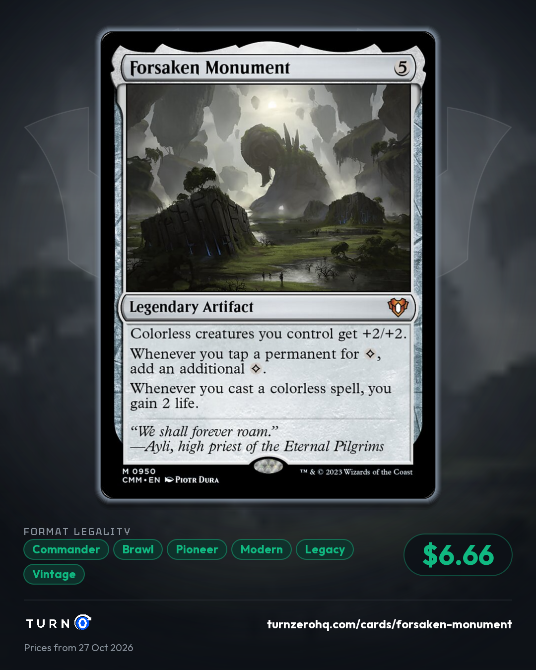 Shareable picture of Forsaken Monument