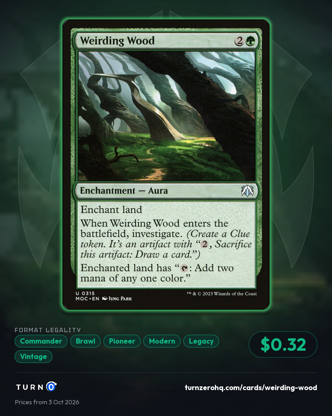 Shareable picture of Weirding Wood