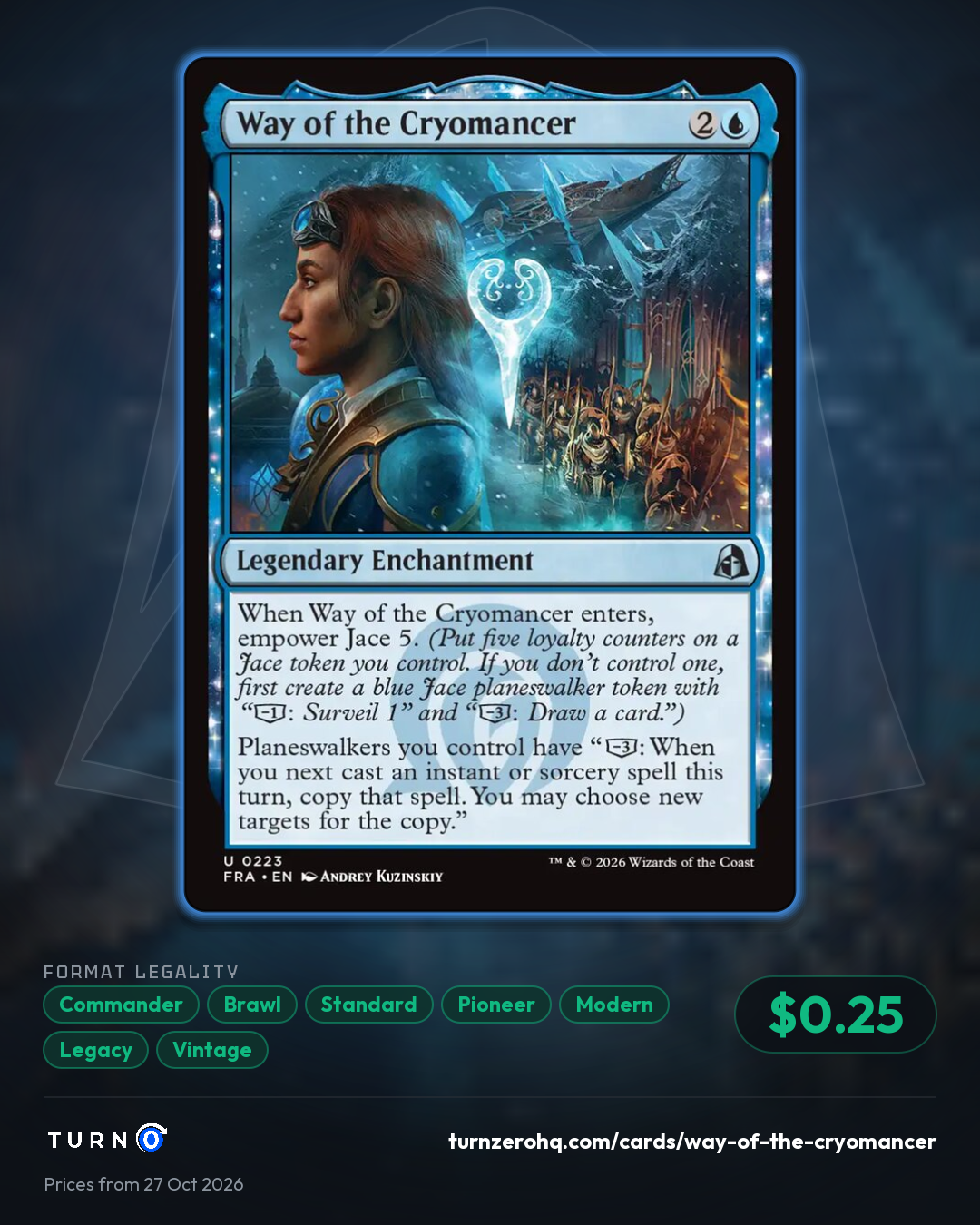 Shareable picture of Way of the Cryomancer