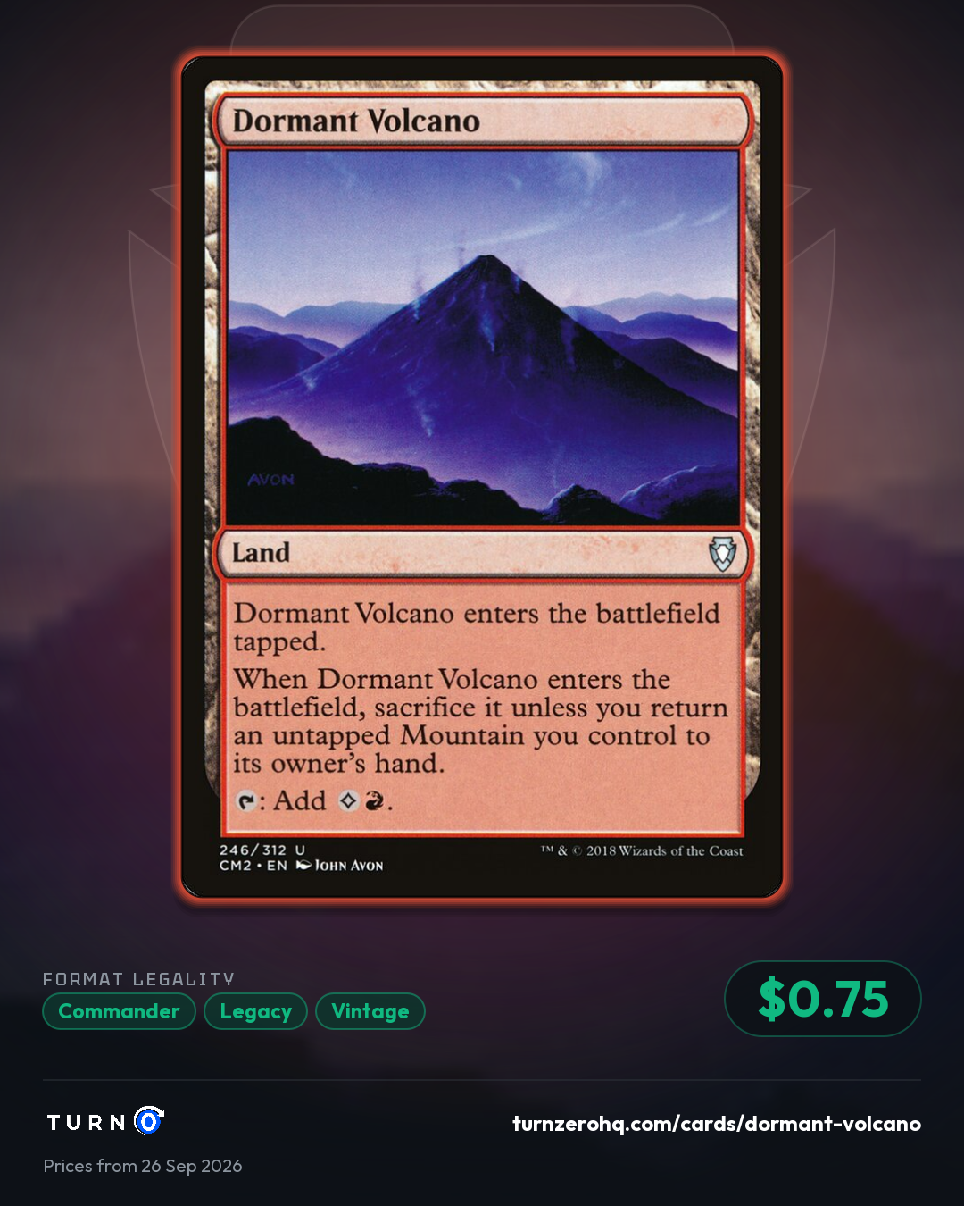 Shareable picture of Dormant Volcano