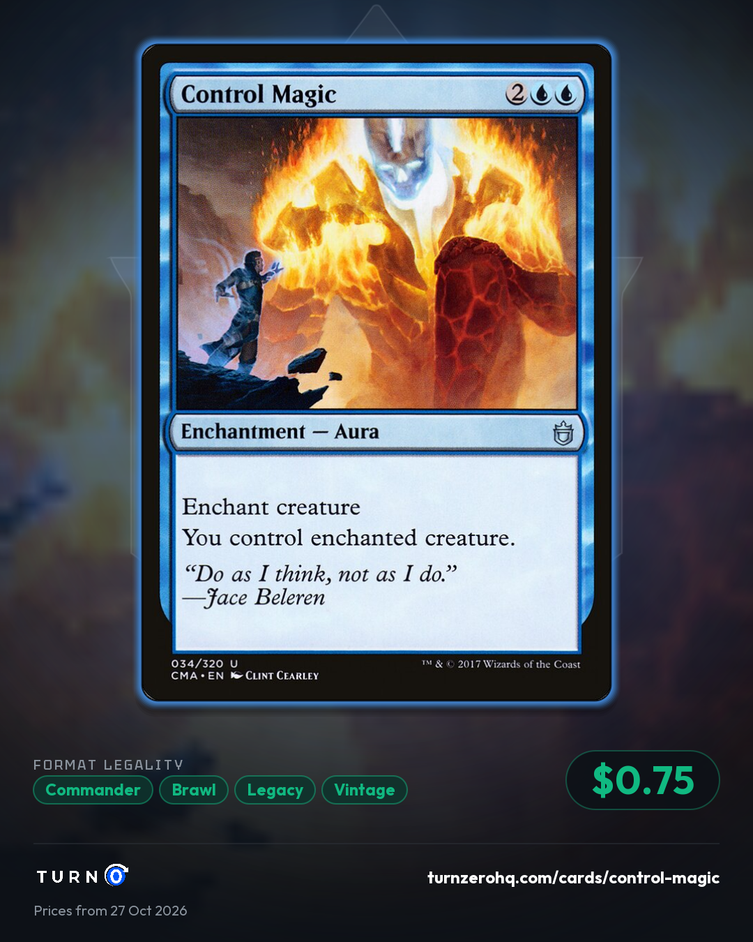 Shareable picture of Control Magic