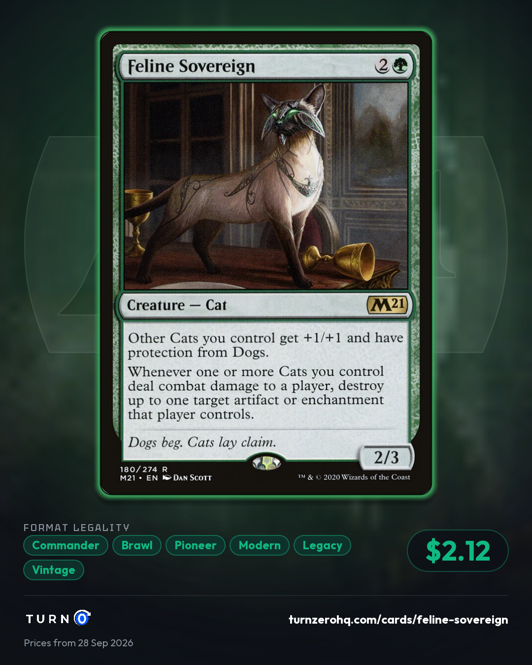 Shareable picture of Feline Sovereign