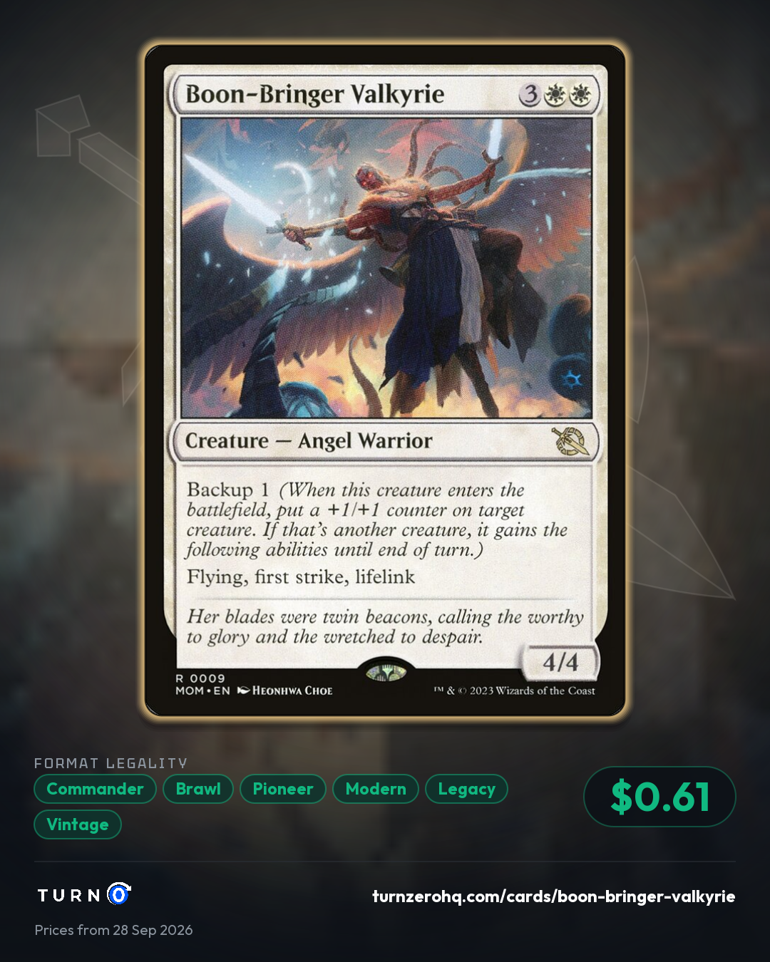 Shareable picture of Boon-Bringer Valkyrie