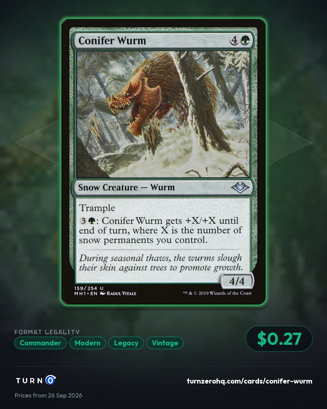 Shareable picture of Conifer Wurm