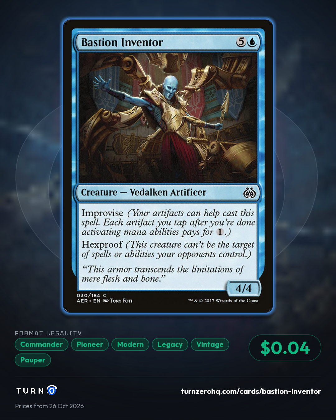 Shareable picture of Bastion Inventor