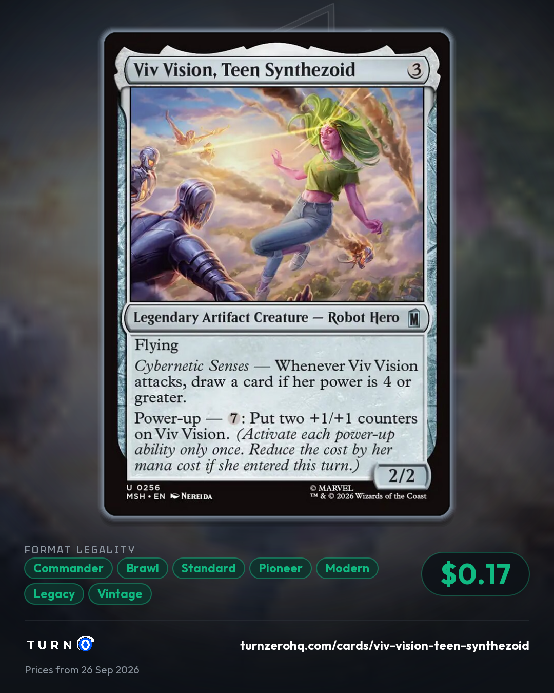 Shareable picture of Viv Vision, Teen Synthezoid