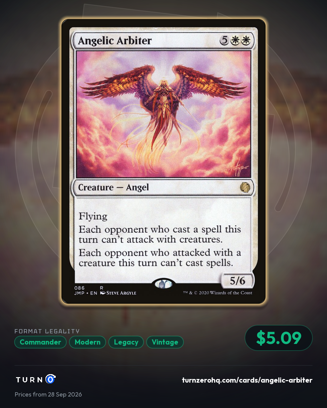 Shareable picture of Angelic Arbiter