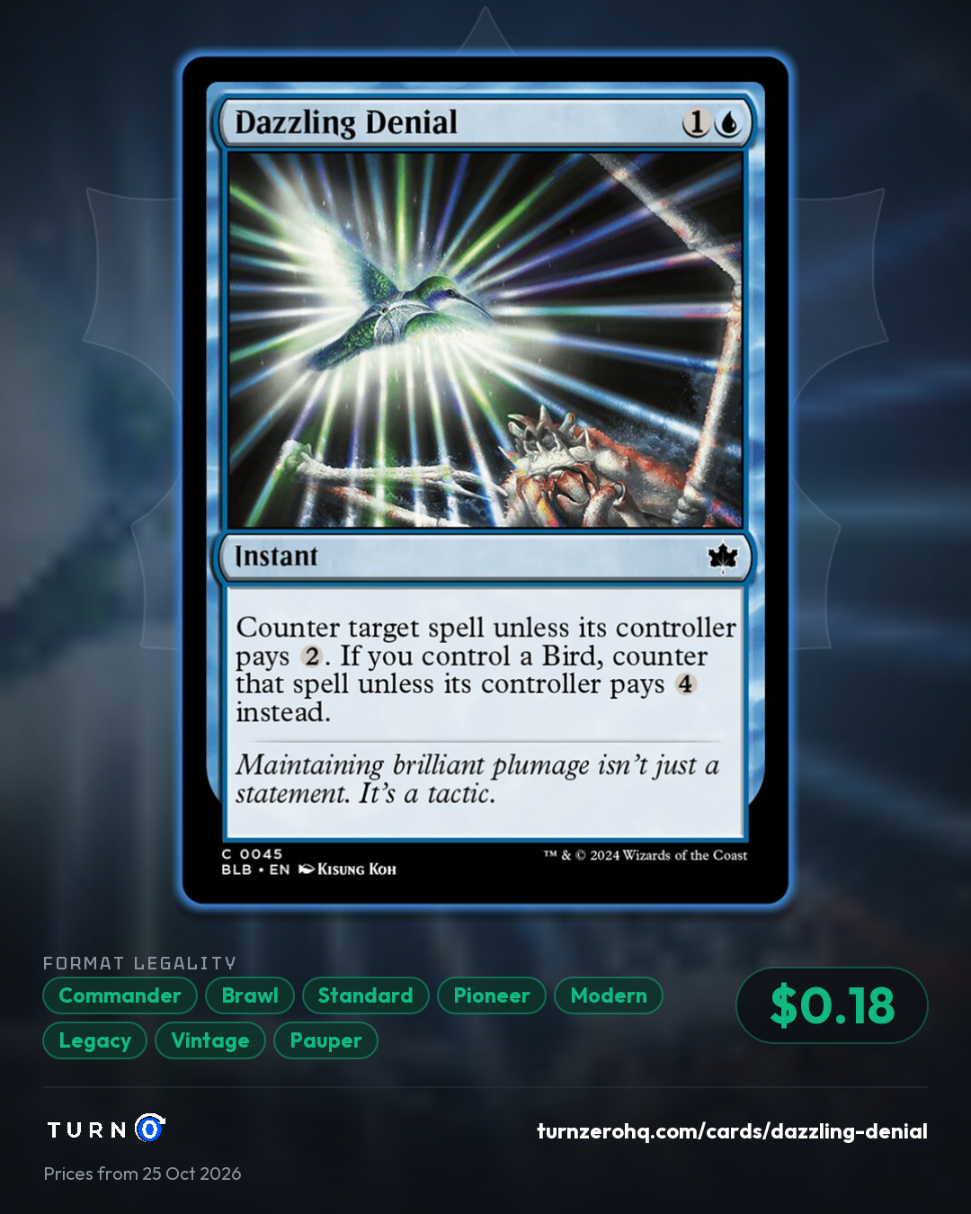 Shareable picture of Dazzling Denial