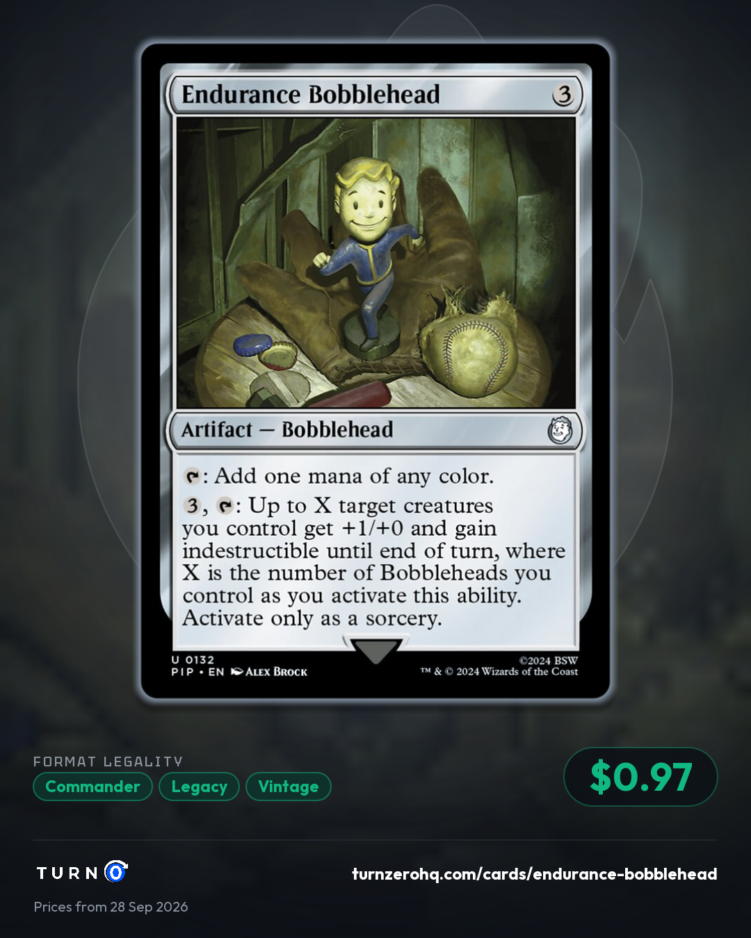 Shareable picture of Endurance Bobblehead
