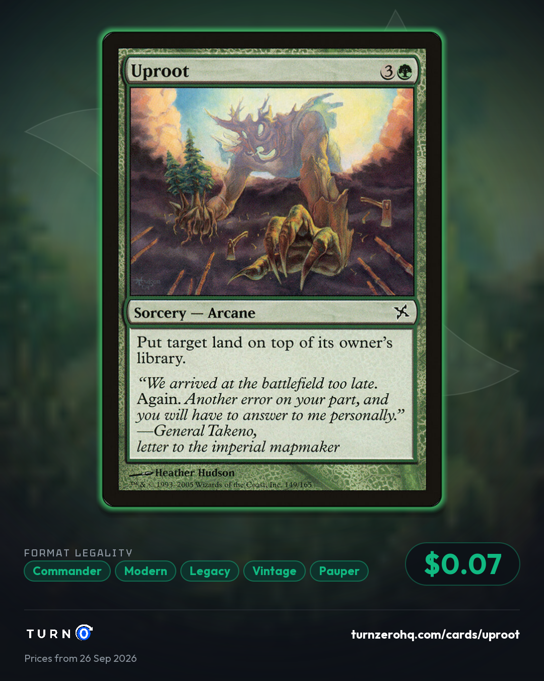 Shareable picture of Uproot