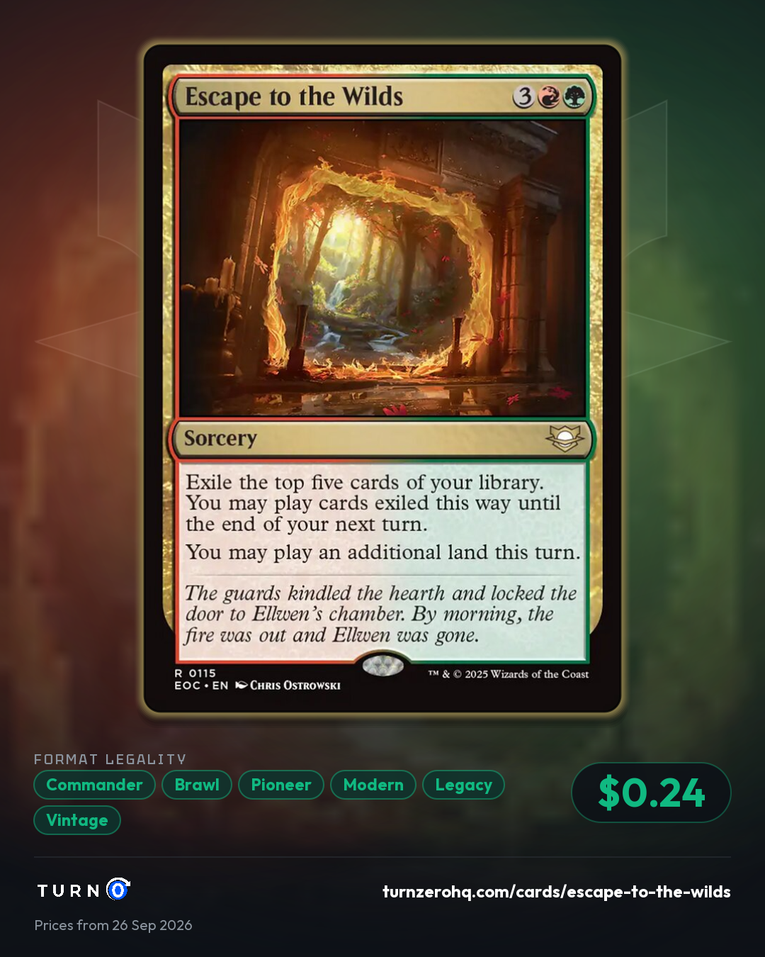 Shareable picture of Escape to the Wilds