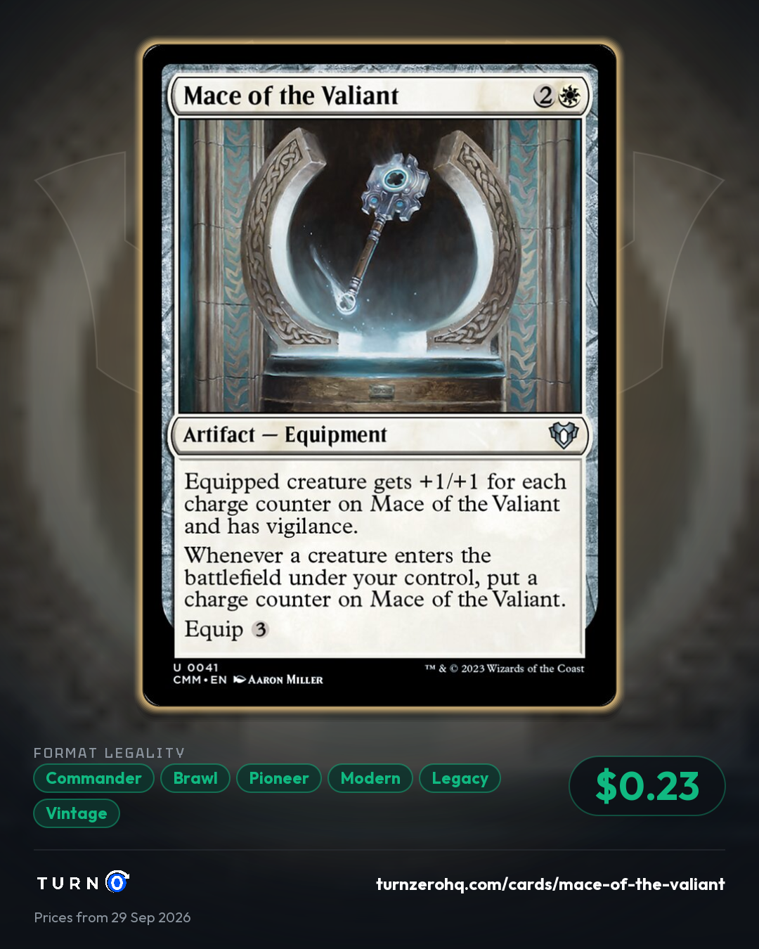 Shareable picture of Mace of the Valiant