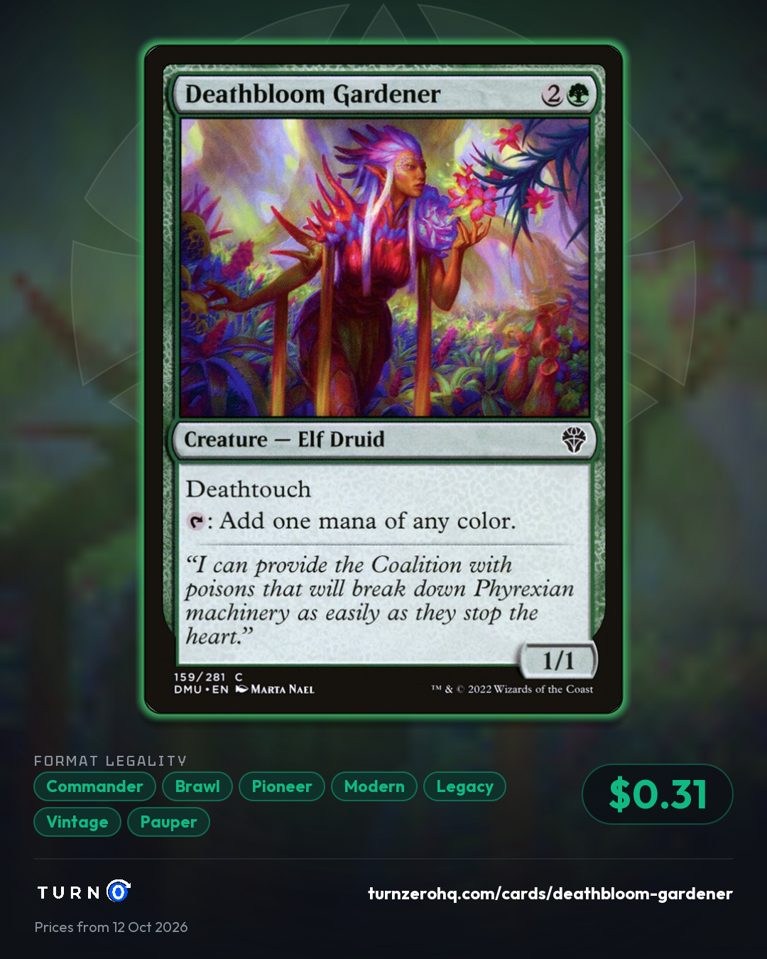 Shareable picture of Deathbloom Gardener