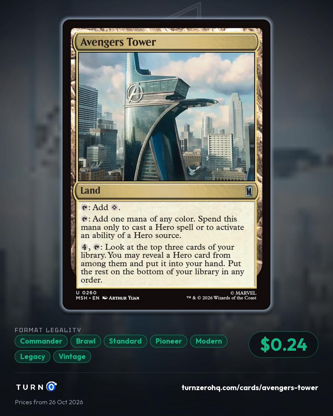 Shareable picture of Avengers Tower