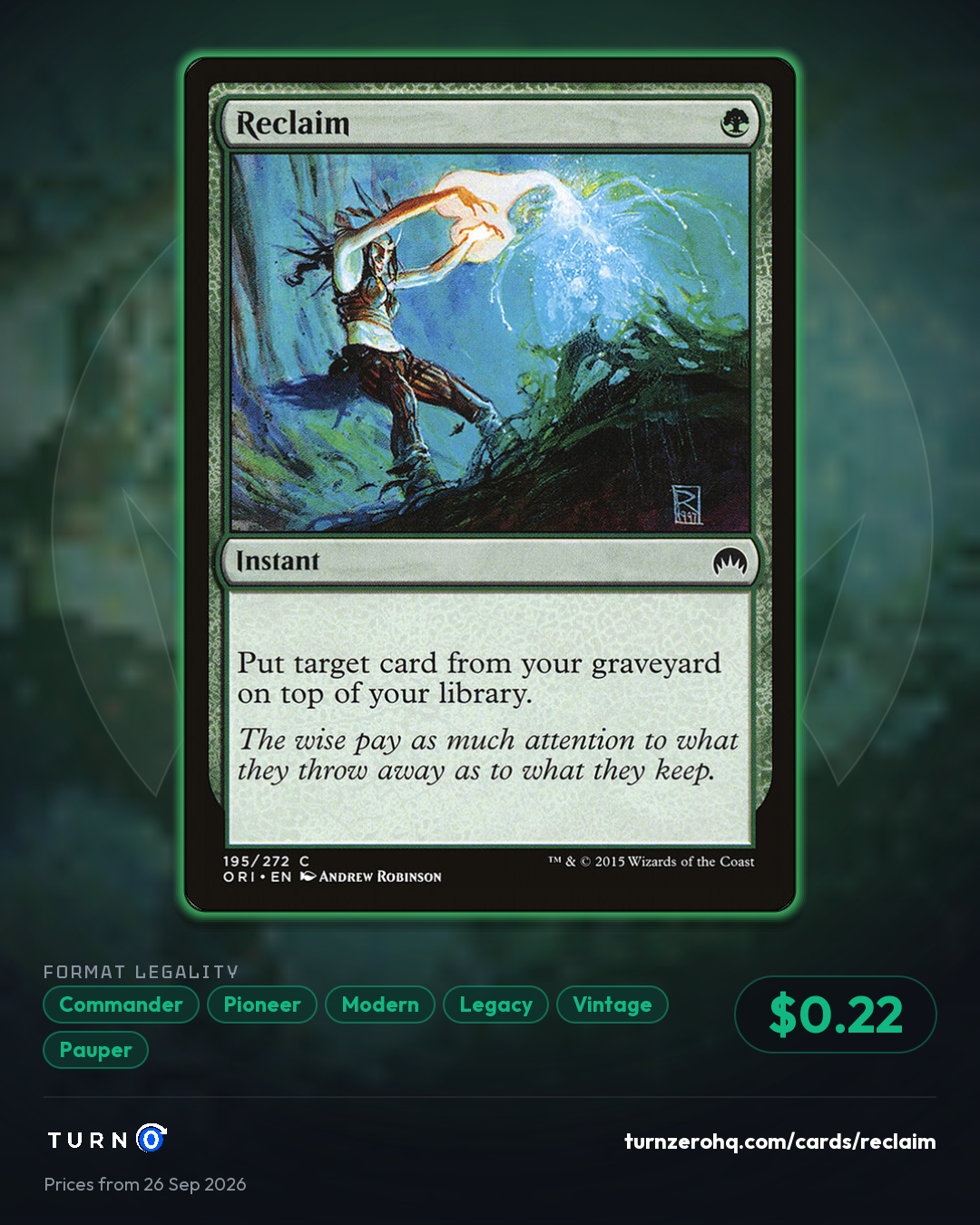 Shareable picture of Reclaim