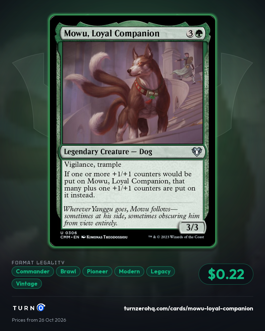 Shareable picture of Mowu, Loyal Companion