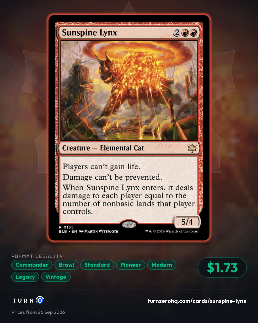 Shareable picture of Sunspine Lynx