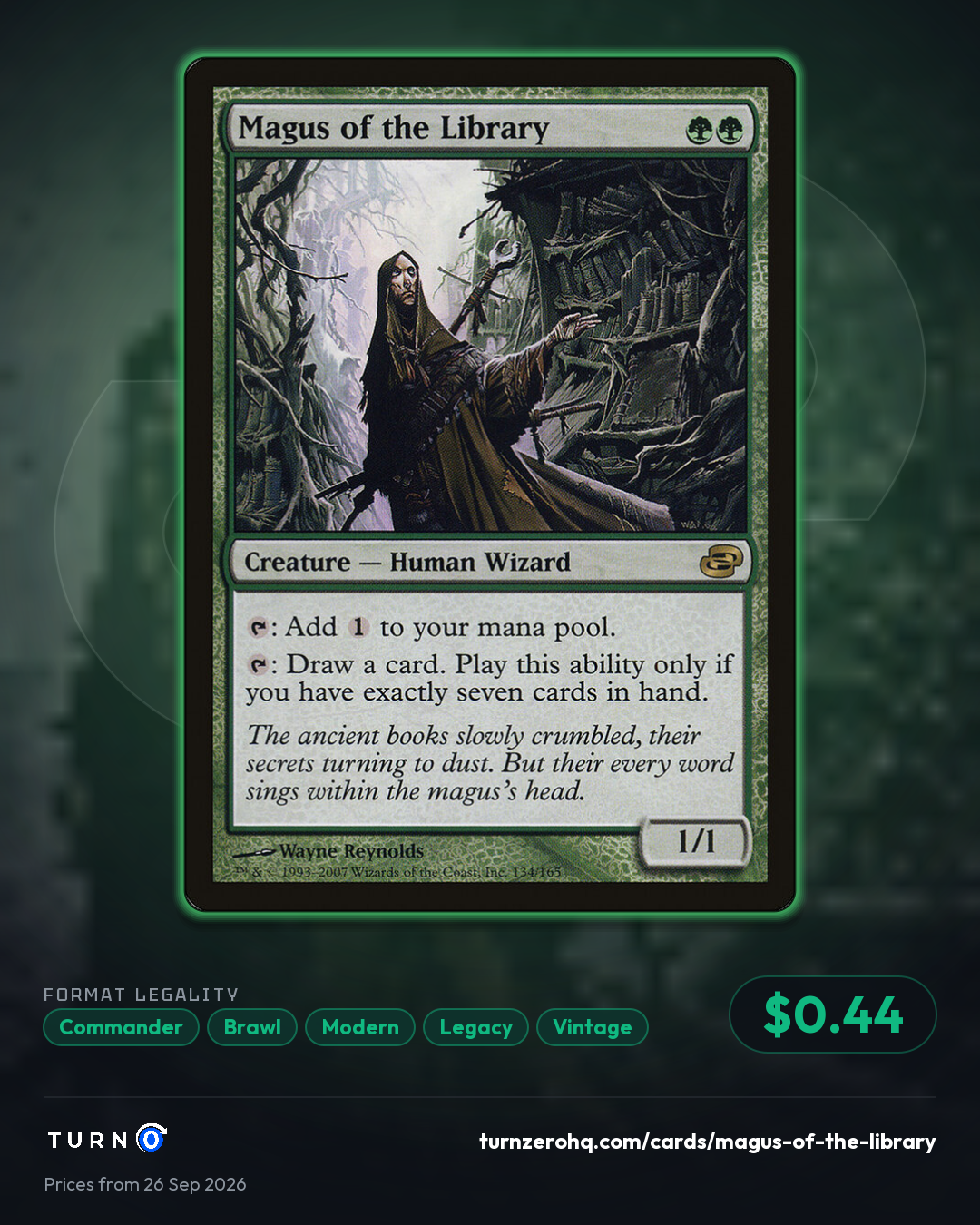 Shareable picture of Magus of the Library