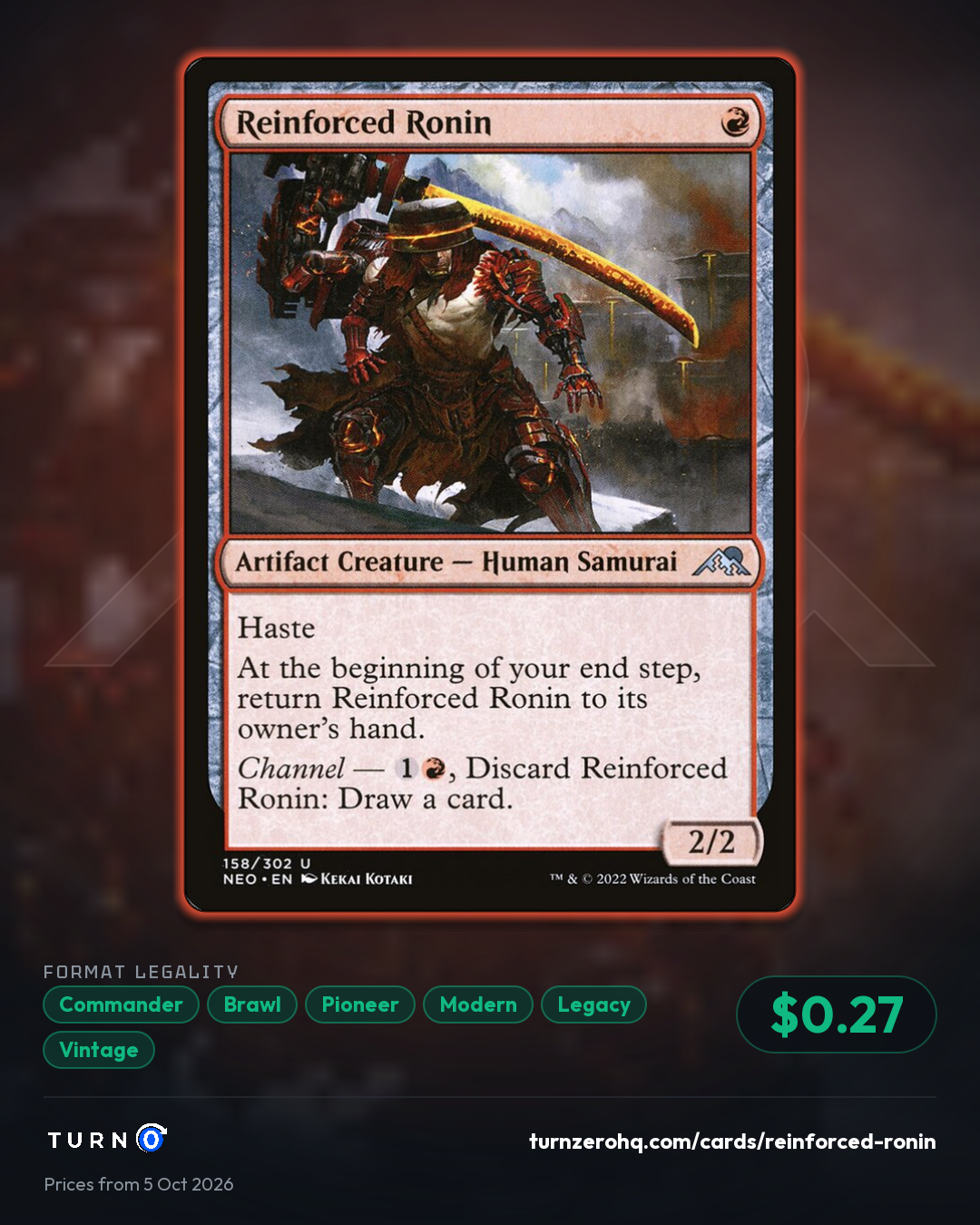 Shareable picture of Reinforced Ronin