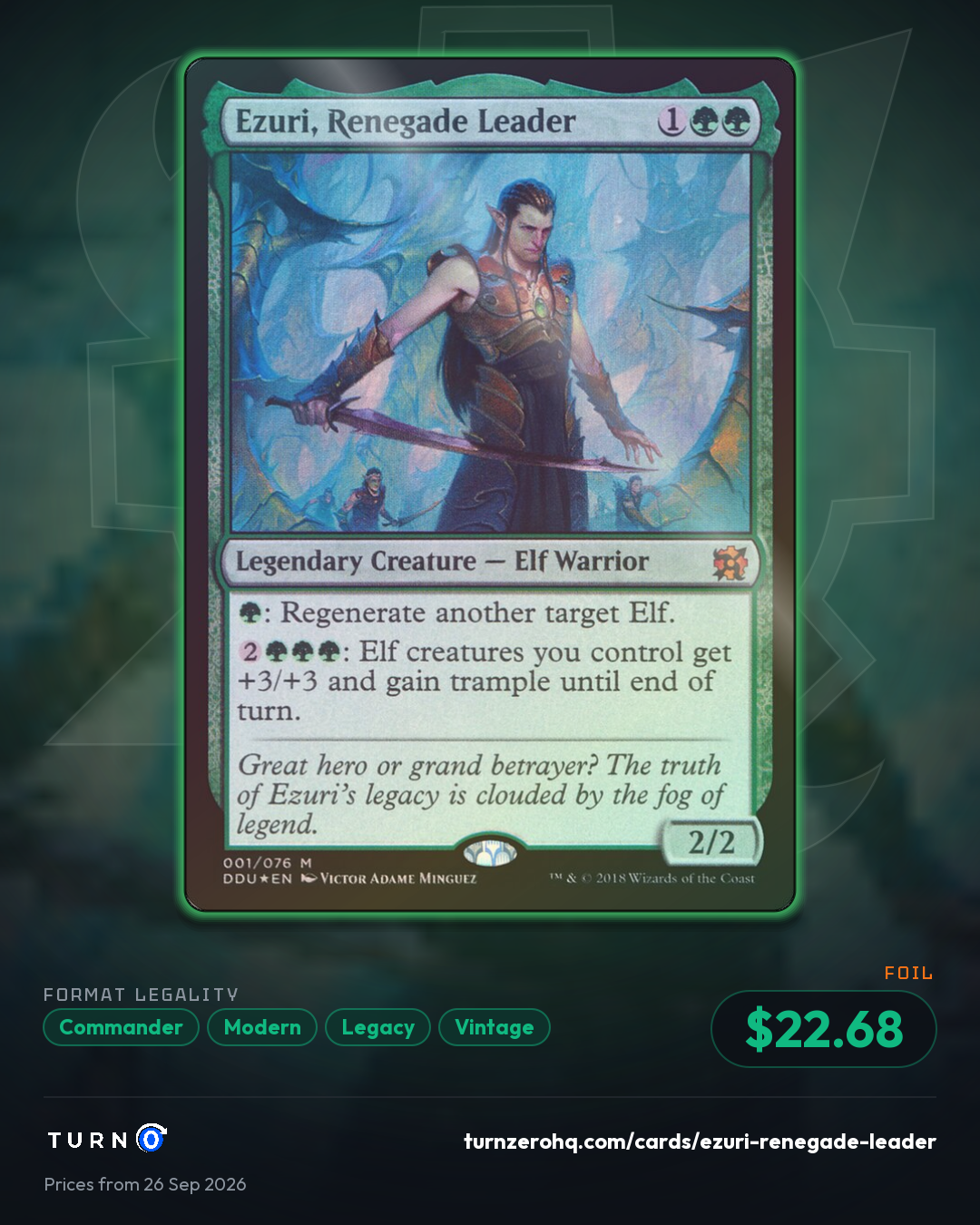 Shareable picture of Ezuri, Renegade Leader