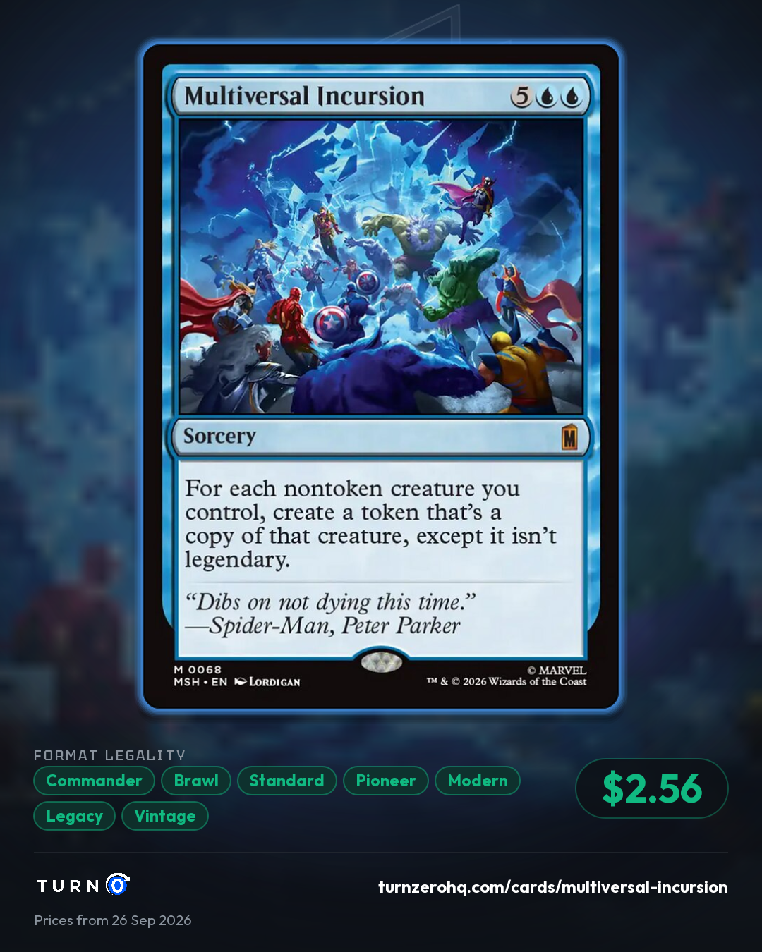 Shareable picture of Multiversal Incursion