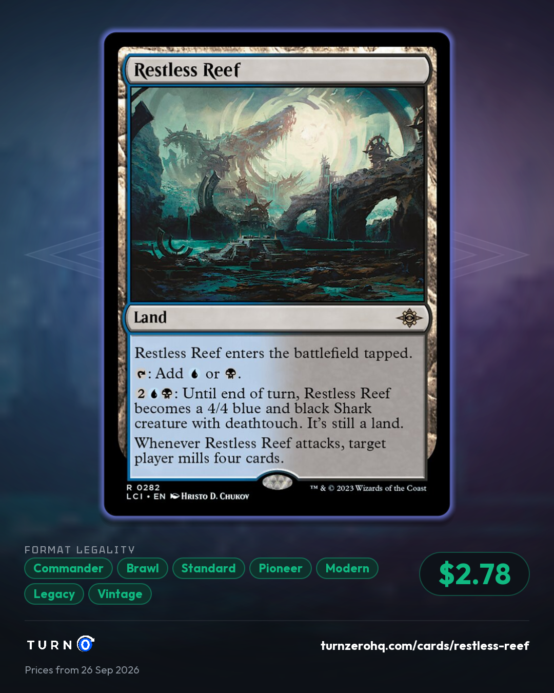 Shareable picture of Restless Reef