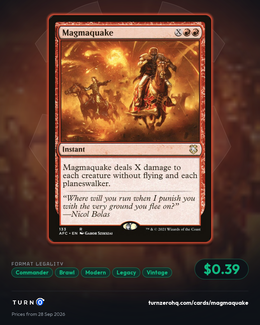 Shareable picture of Magmaquake