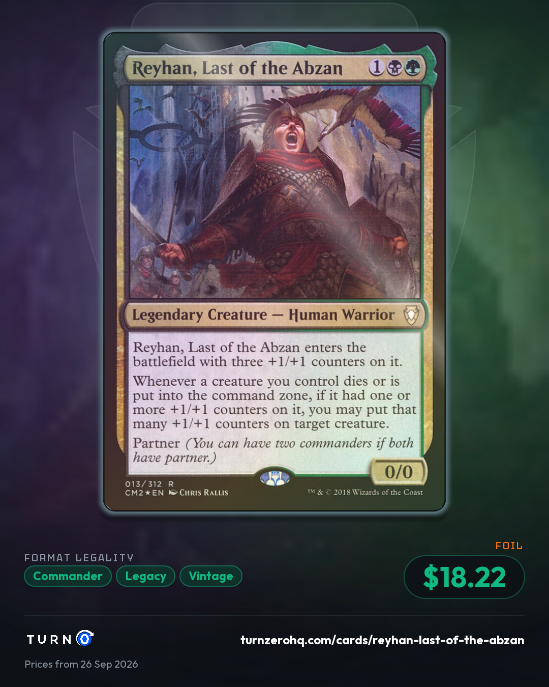 Shareable picture of Reyhan, Last of the Abzan