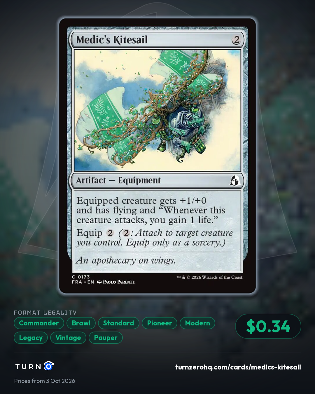 Shareable picture of Medic's Kitesail