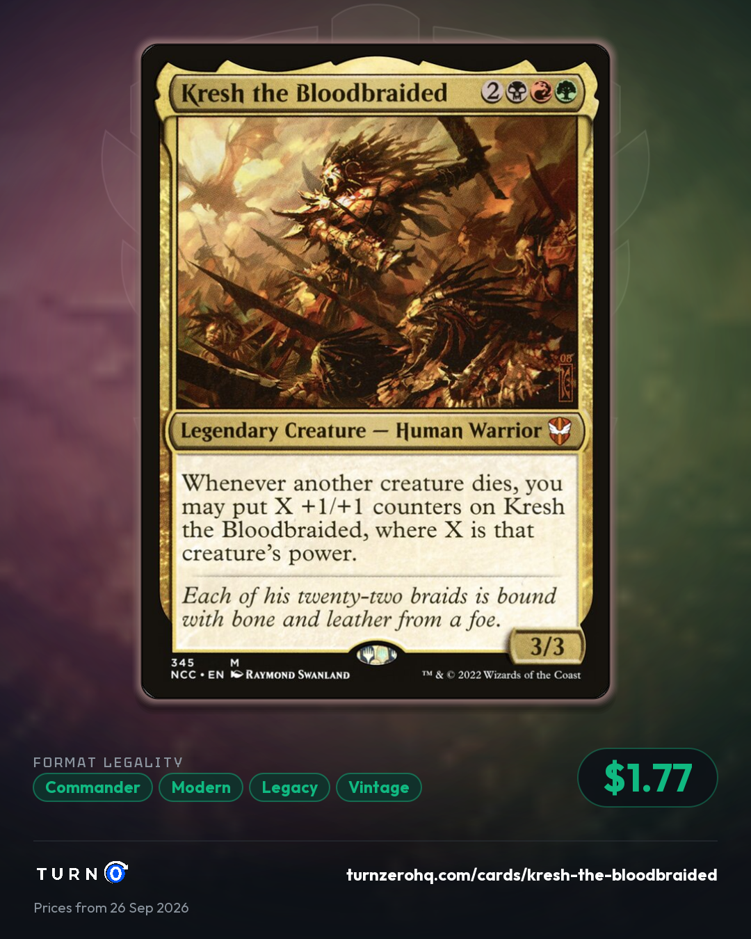 Shareable picture of Kresh the Bloodbraided