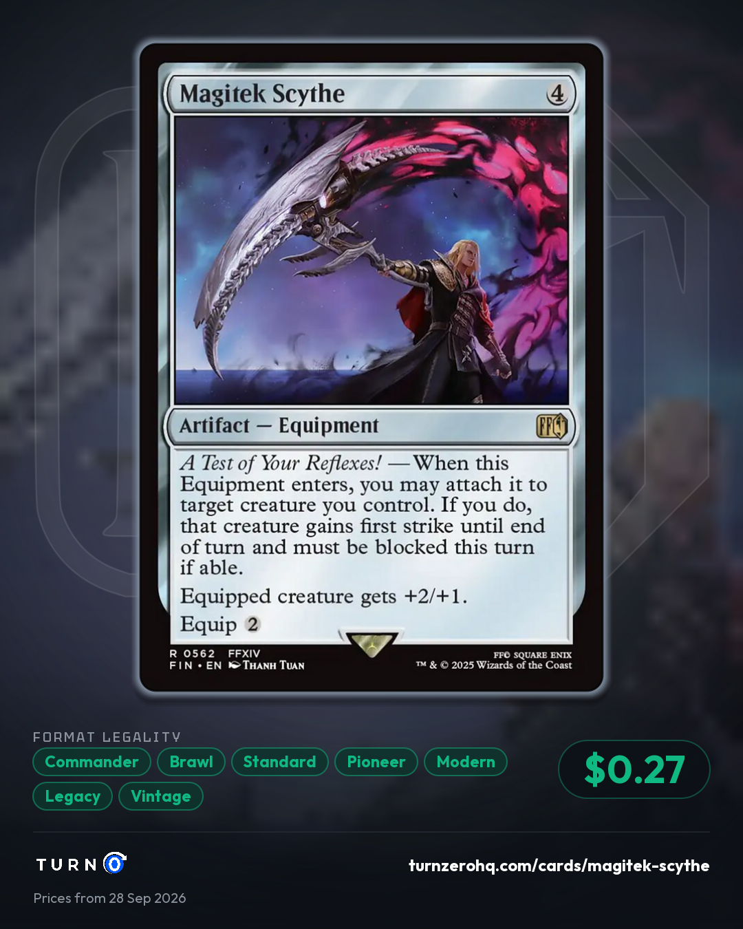 Shareable picture of Magitek Scythe