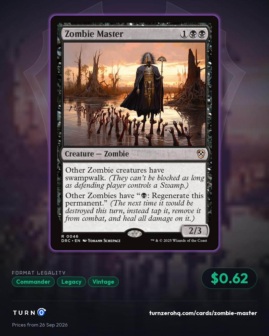 Shareable picture of Zombie Master
