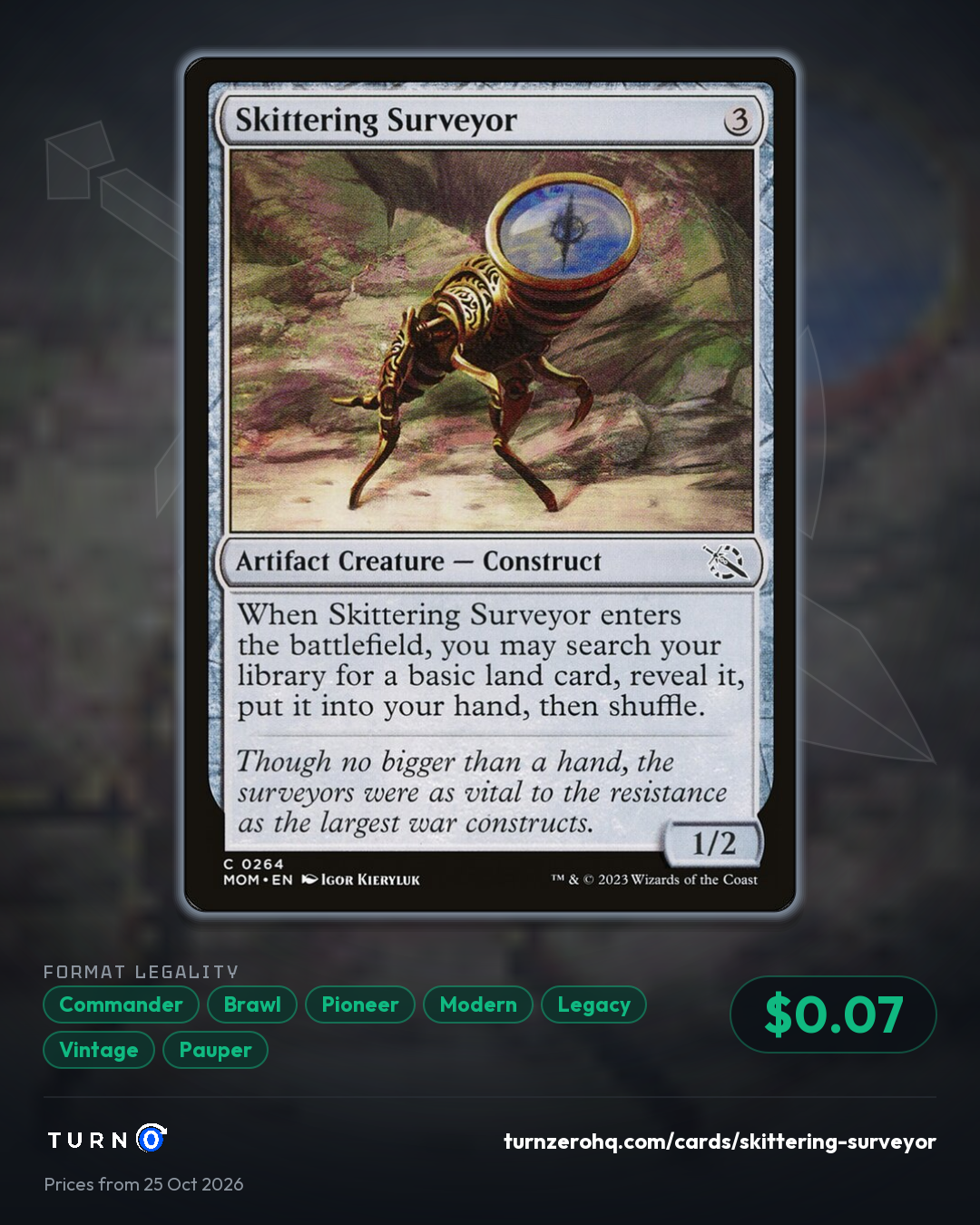 Shareable picture of Skittering Surveyor