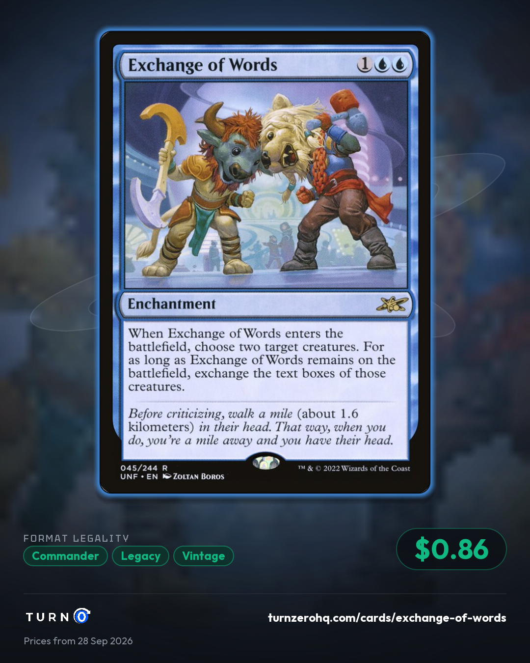 Shareable picture of Exchange of Words