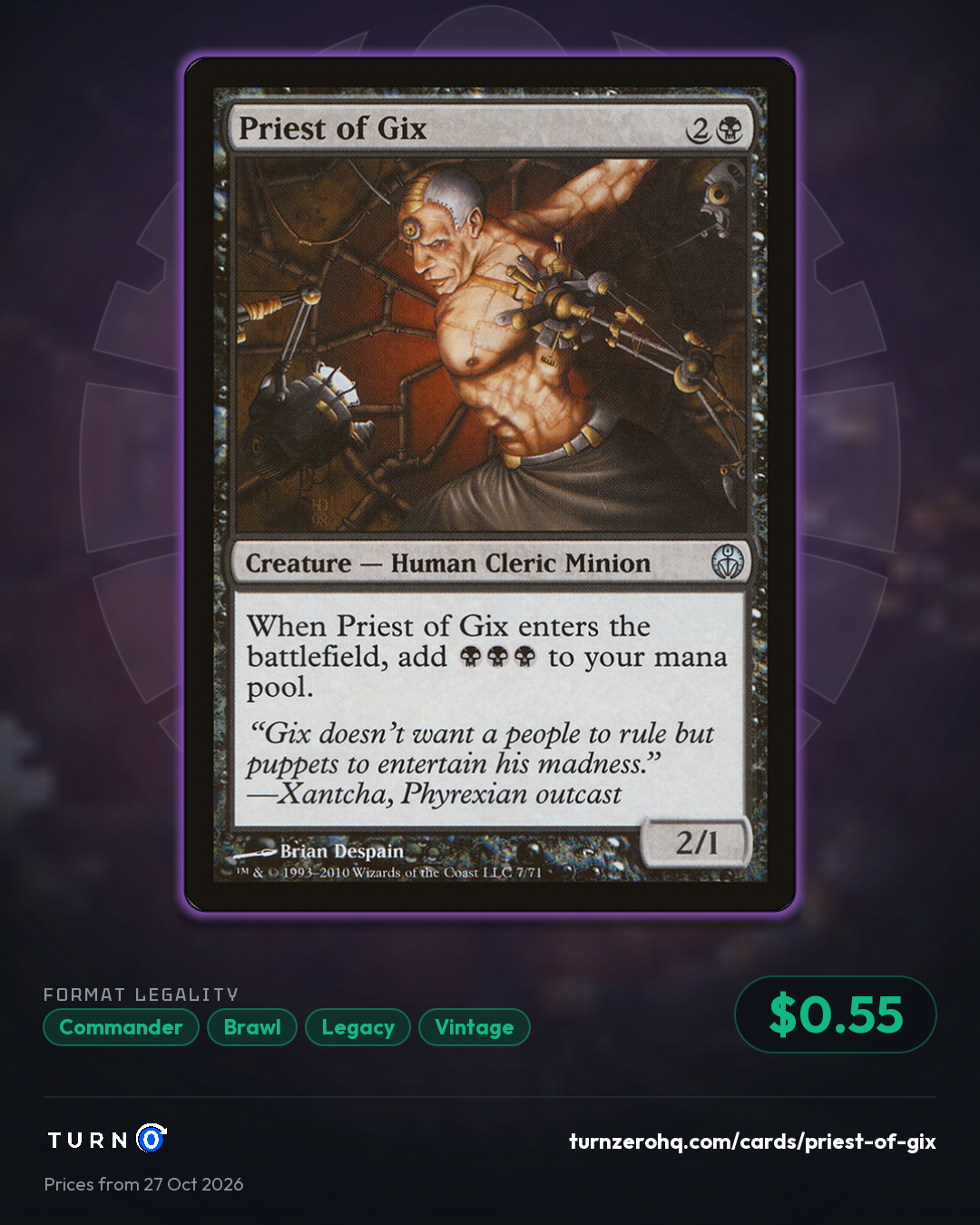 Shareable picture of Priest of Gix