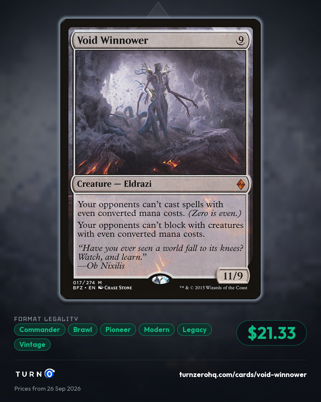 Shareable picture of Void Winnower