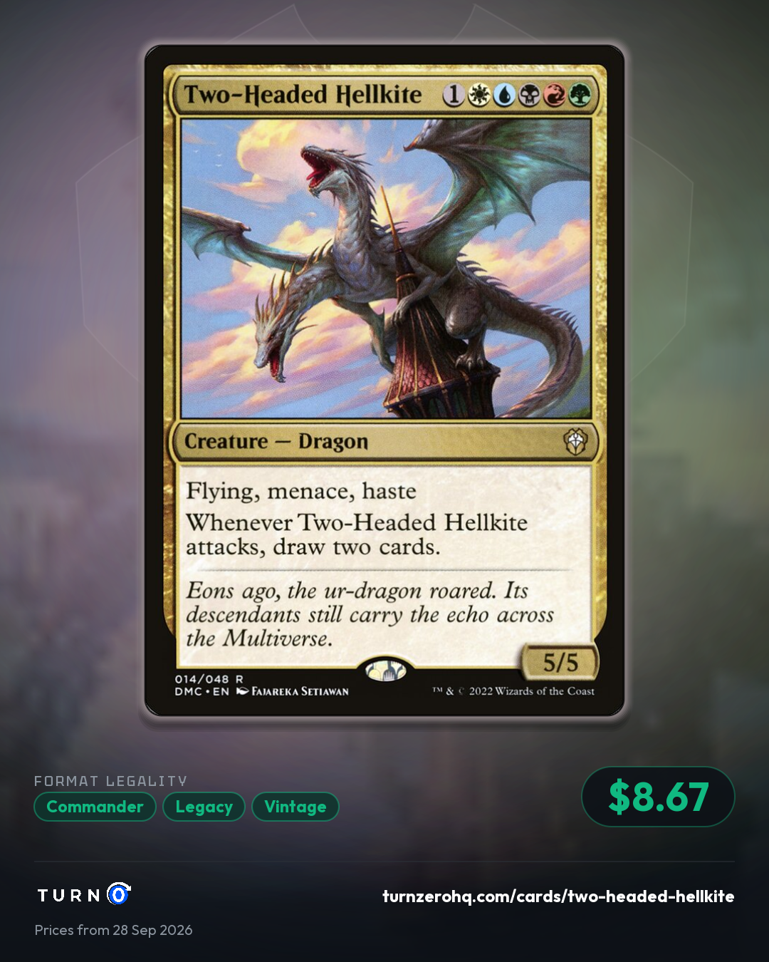 Shareable picture of Two-Headed Hellkite