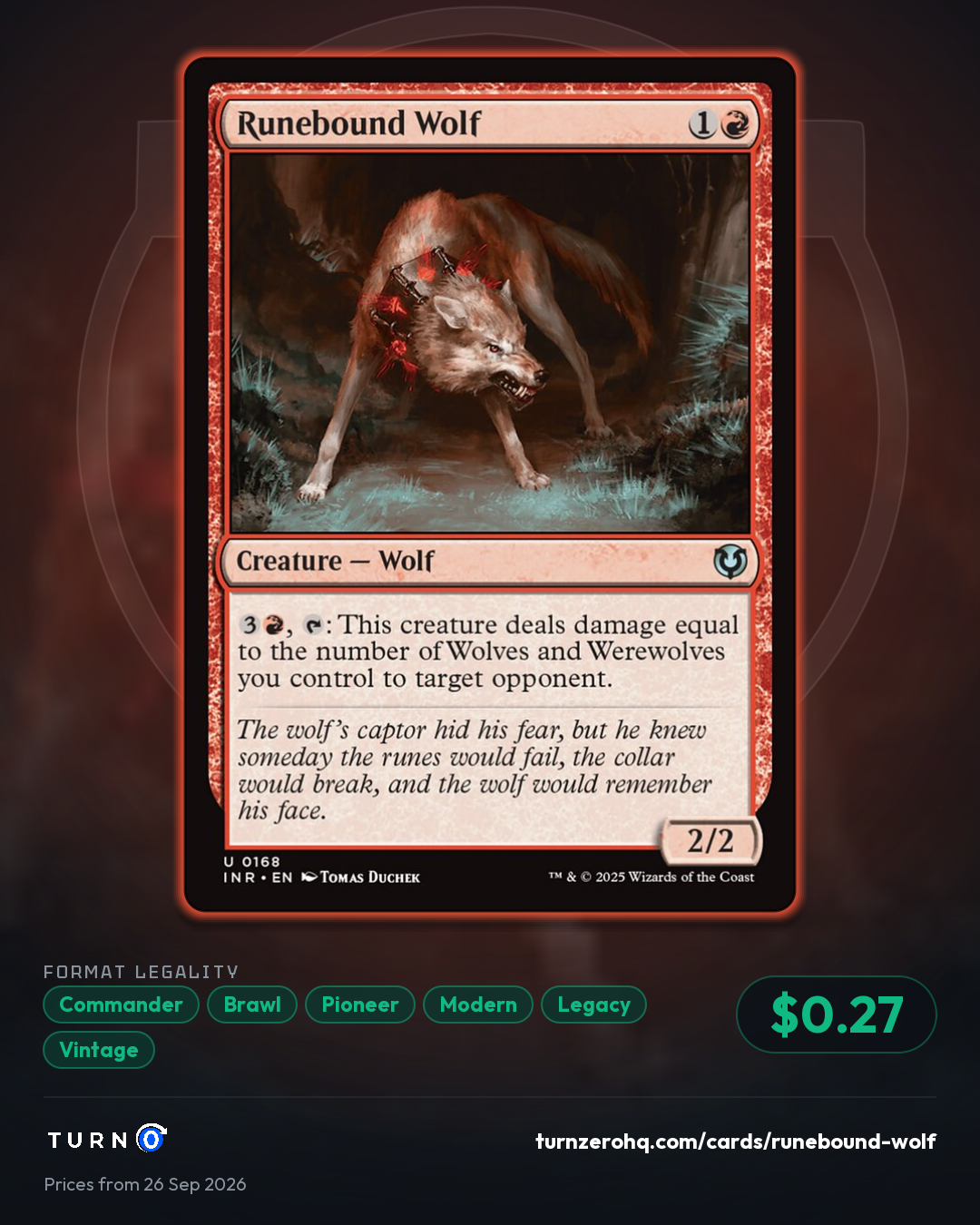 Shareable picture of Runebound Wolf