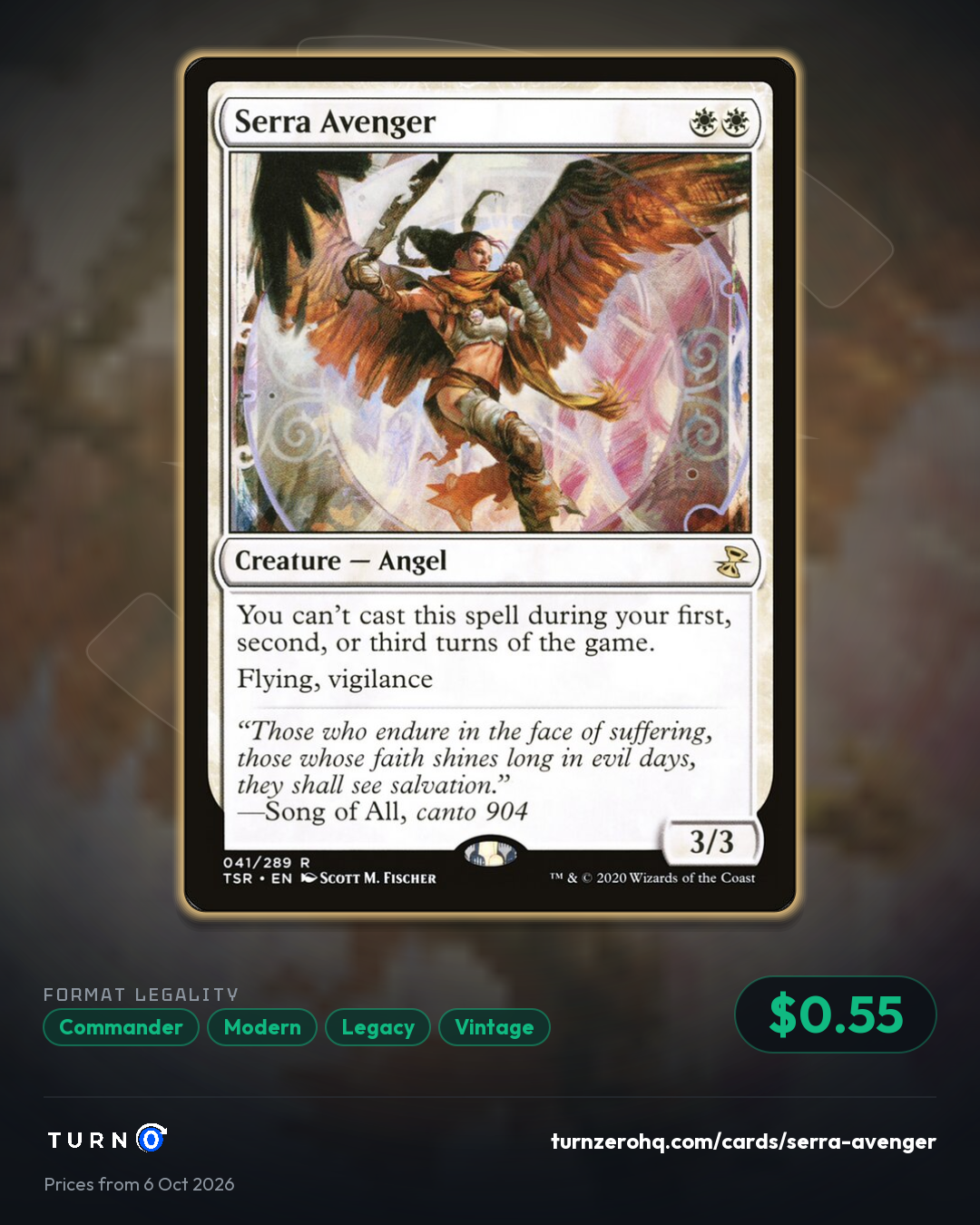 Shareable picture of Serra Avenger
