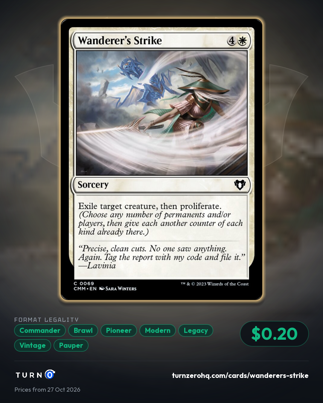 Shareable picture of Wanderer's Strike