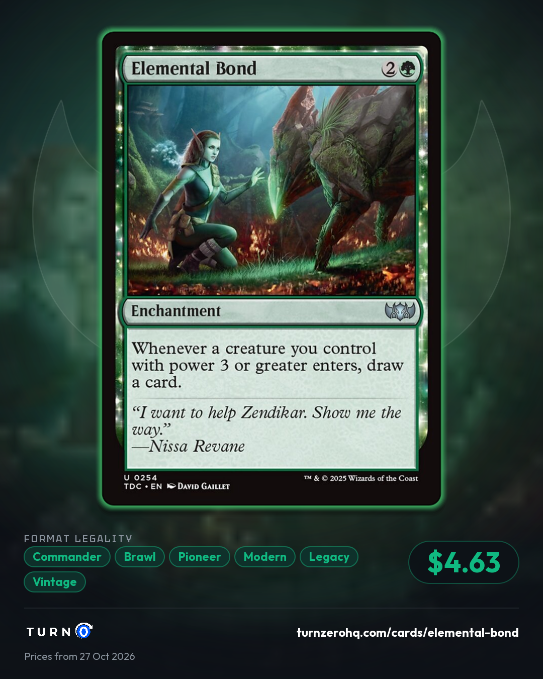 Shareable picture of Elemental Bond