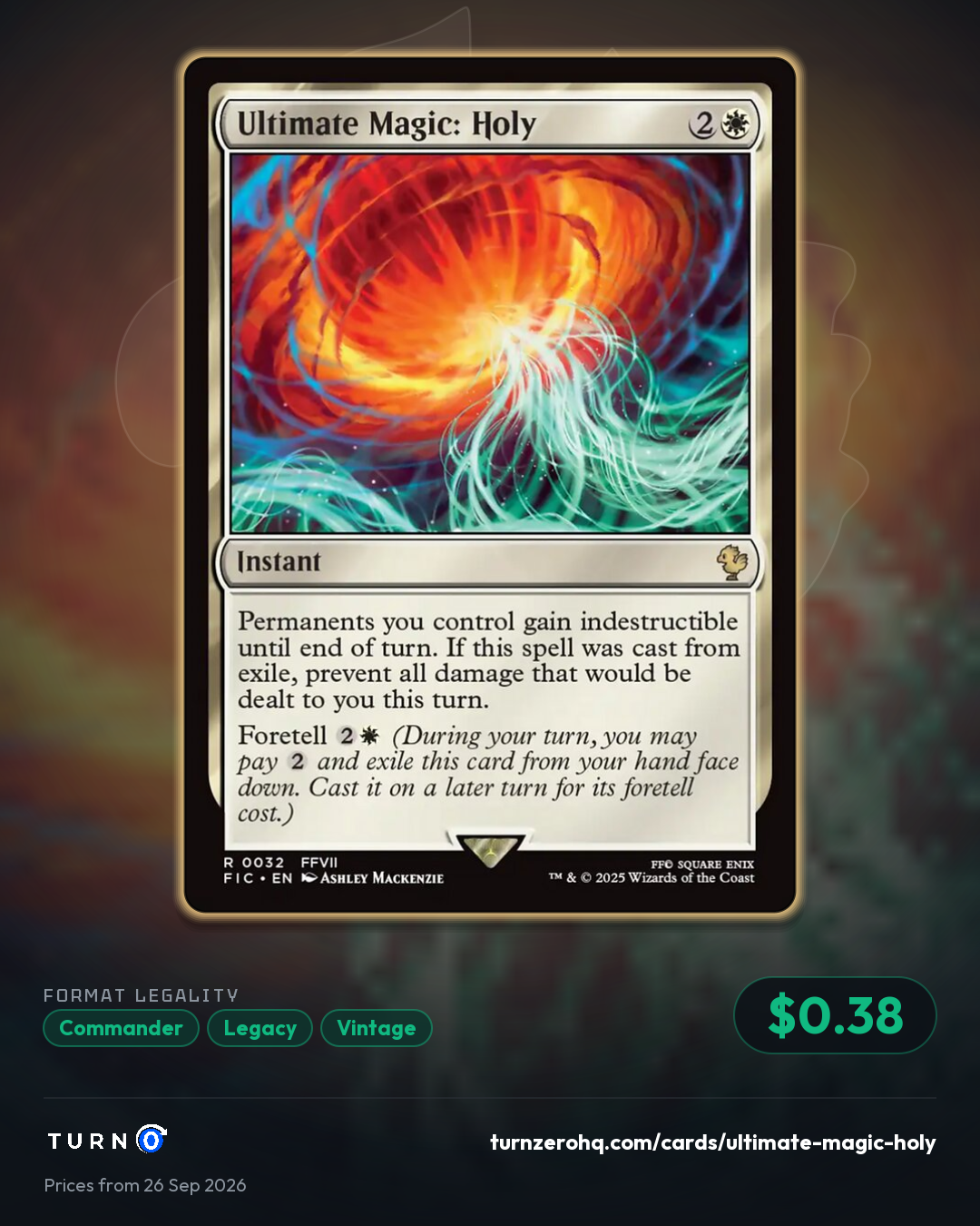 Shareable picture of Ultimate Magic: Holy