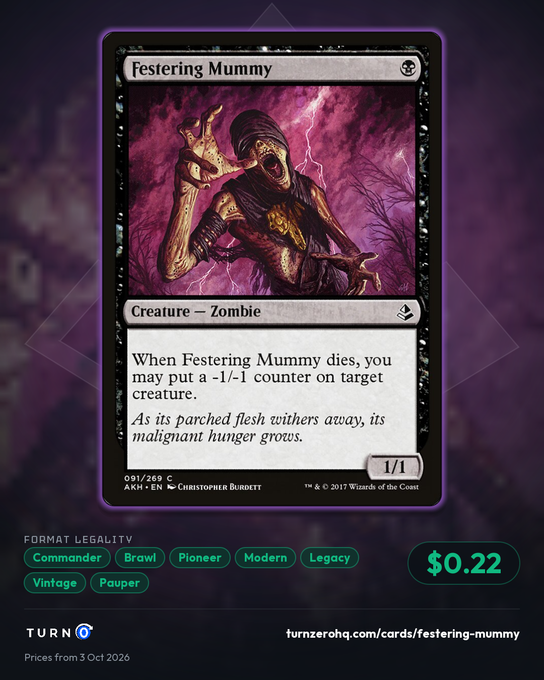 Shareable picture of Festering Mummy