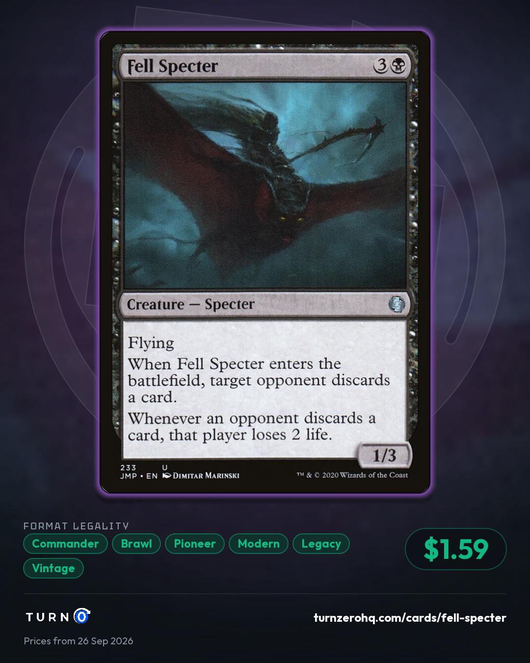 Shareable picture of Fell Specter