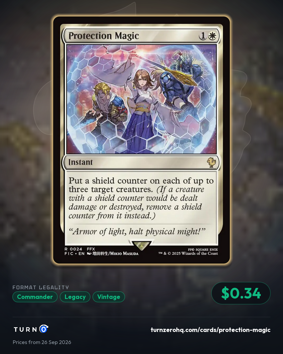 Shareable picture of Protection Magic