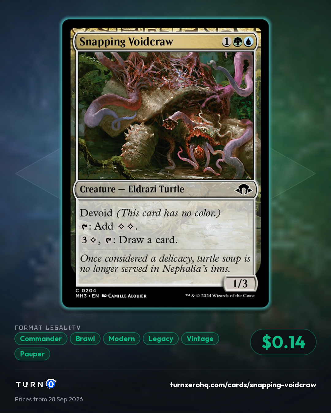 Shareable picture of Snapping Voidcraw