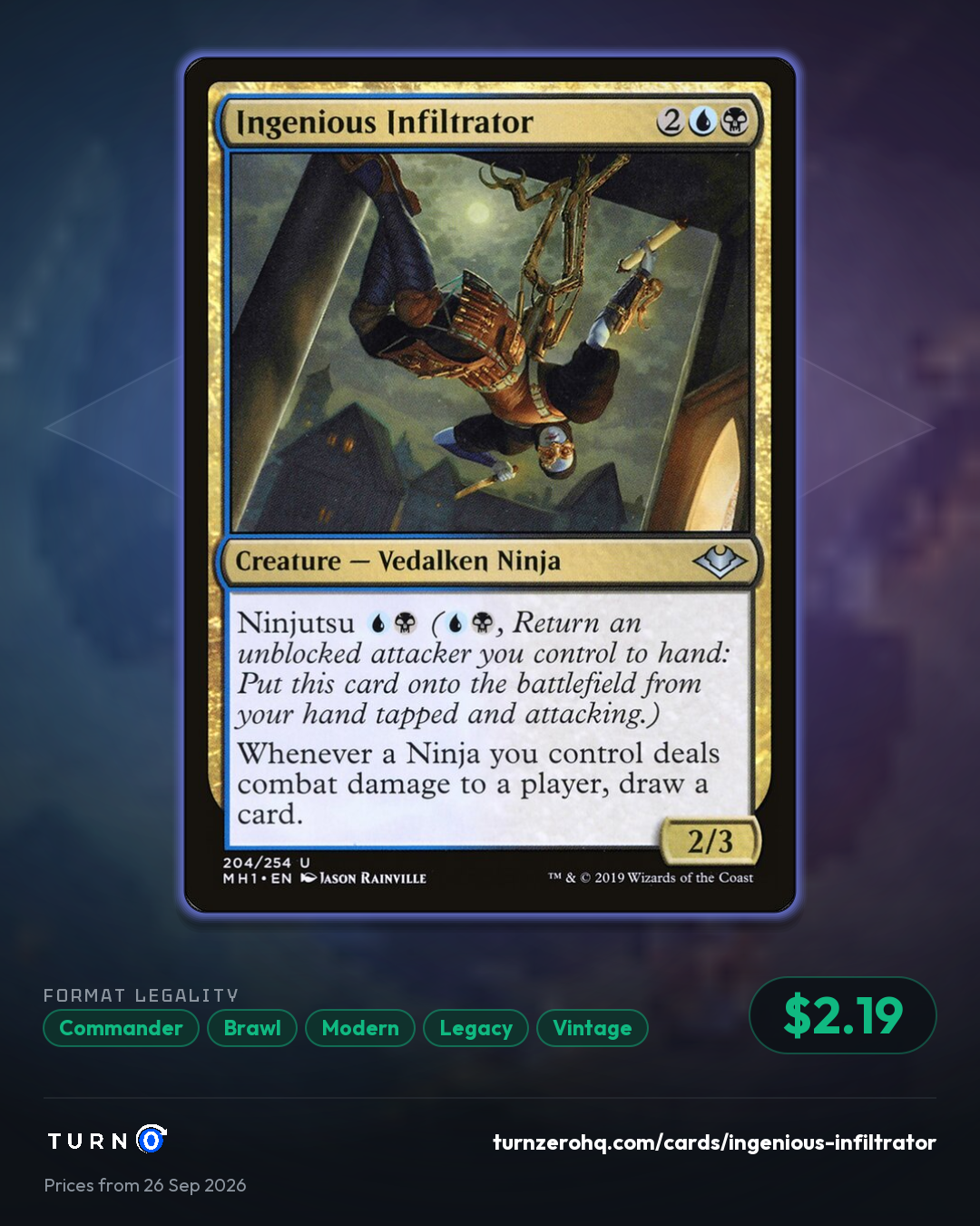 Shareable picture of Ingenious Infiltrator