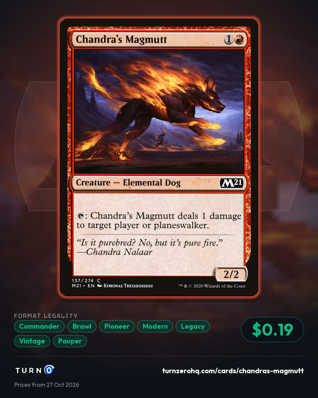 Shareable picture of Chandra's Magmutt