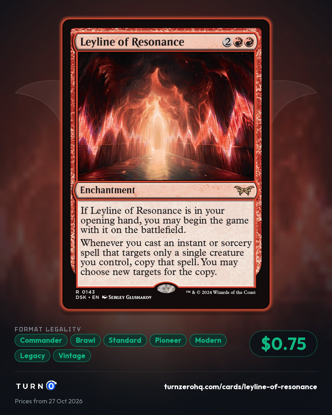 Shareable picture of Leyline of Resonance