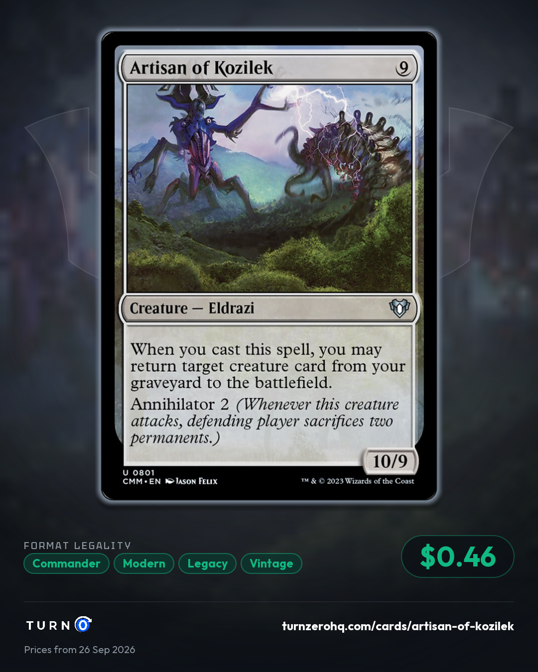 Shareable picture of Artisan of Kozilek